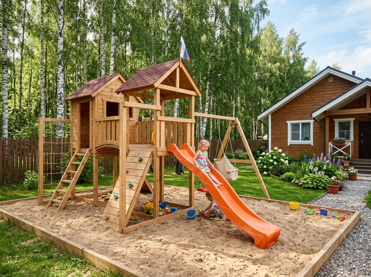 Комплекс с горкой