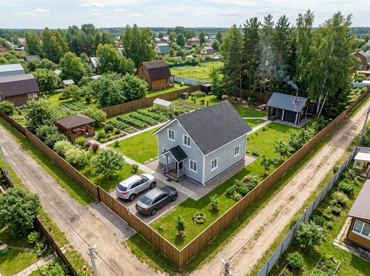 Прямоугольник 20×40 м — классика ИЖС