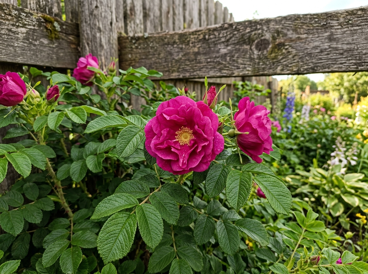 Парковые розы (Rugosa и старые сорта)