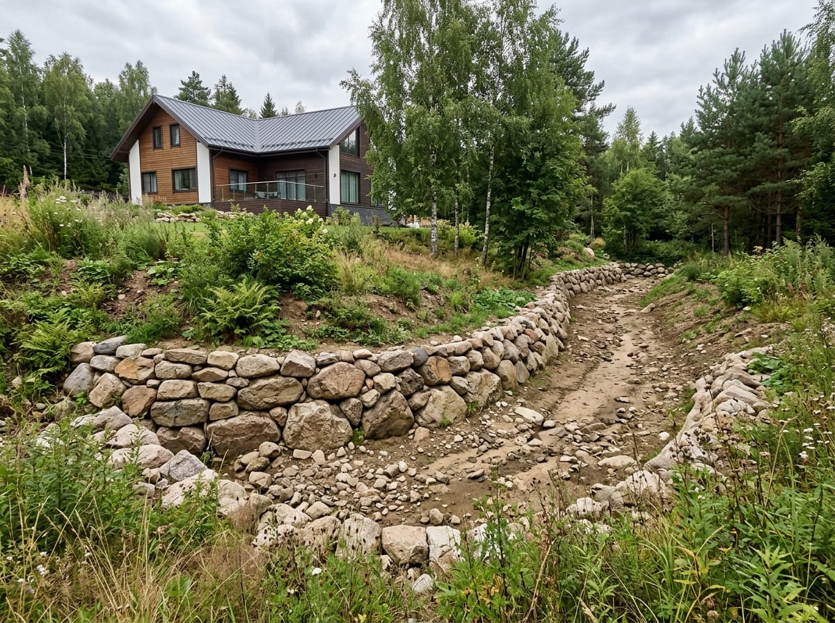 Рабочий водоотвод